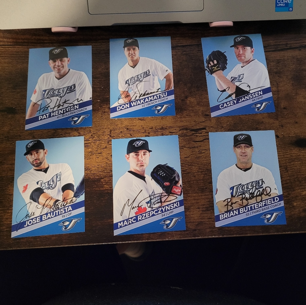⚾️Limited Edition "Swing Into Summer Safety" Toronto Blue Jays Baseball Card Set